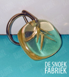 Citroën logo sleutelhanger goud chevron bourbon style DS