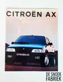 CITROEN AX dealer brochure 07 1991 nederlands