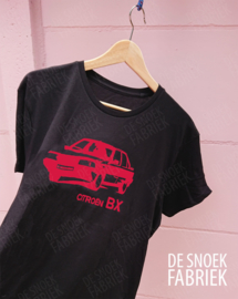 T-shirt bx voiture silhouette