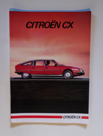 CITROEN CX dealer brochure 1984 (1985 ) nederlands