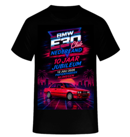 E30 Club 10 Jaar Jubileum - T-shirt