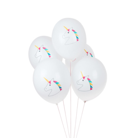 My Little Day ballonnen Unicorn/Eenhoorn (5 stuks)