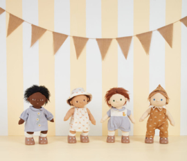 Olli Ella | Dinkum Doll Poppenkleren Rolo Rainbow Romper Set