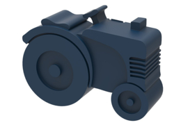 Blafre Lunchtrommel Tractor (donkerblauw)