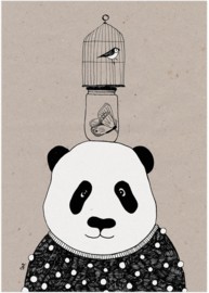 Studio Rainbow Prints - A4 Poster Panda