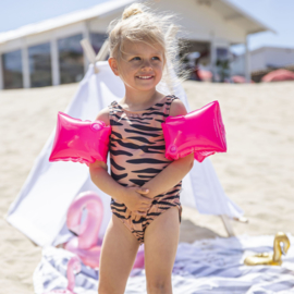 SWIM ESSENTIALS | Zwembandjes Neon Pink 0-2 jaar