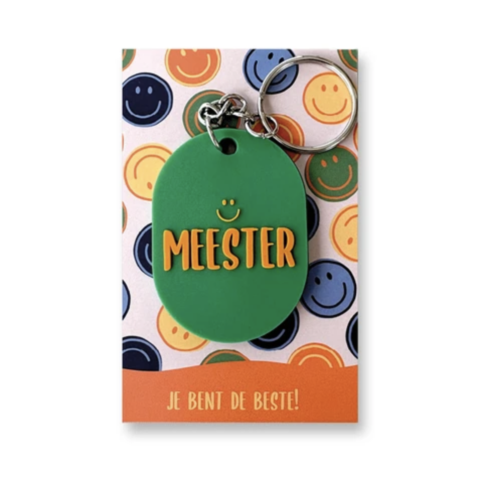 Sleutelhanger Meester