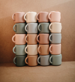 Mushie | Siliconen Snack Cup - Blush