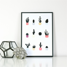 Ingrid Petrie Design - Cacti print (A4)