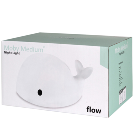 Flow | Moby Medium LED Nachtlamp Walvis (30 cm)