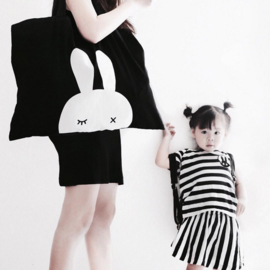 BoPoMoFo | Shopper Bunnyear (zwart)