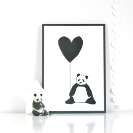 Ingrid Petrie Design - Panda print (A4)