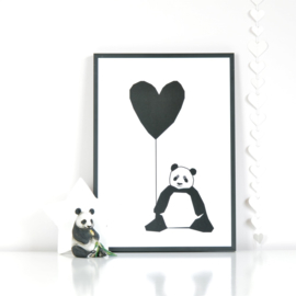 Ingrid Petrie Design - Panda print (A3)