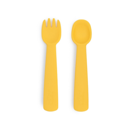 We Might Be Tiny | Feedie Fork & Spoon (geel)