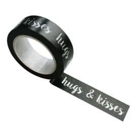 Zoedt Masking tape Hugs & Kisses