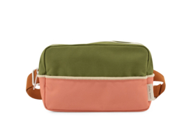 Sticky Lemon | Fanny Pack / Heuptasje Farmhouse (Sprout Green + Flower Pink)