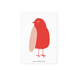 Studio Rainbow Prints - A5 Poster Vogel