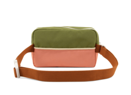 Sticky Lemon | Fanny Pack / Heuptasje Farmhouse (Sprout Green + Flower Pink)