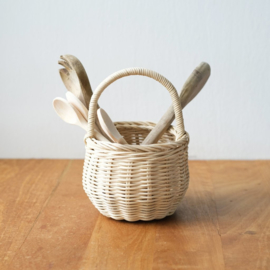 Olli Ella - Rattan Berry Basket - Straw