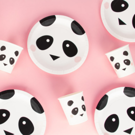 My Little Day | Papieren bekers Mini Panda (8 stuks)
