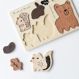 Wee Gallery | Houten Puzzel Woodland Animals