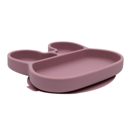 We Might Be Tiny | Stickie Plate Bord Konijn (dusty rose)