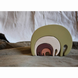 Pinch Toys | Puzzel Olifant - Forest