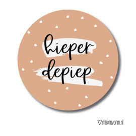 MIEKinvorm | Sticker Hieperdepiep