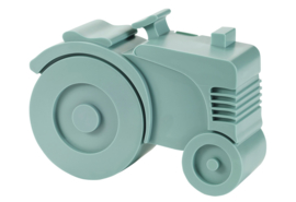 Blafre Lunchtrommel Tractor (blauwgroen)