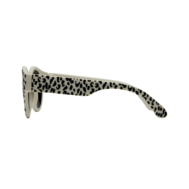 VanPauline | Zonnebril Ecru Leopard (voor kids 1-3 jaar)