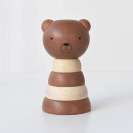 Wee Gallery | Houten Stapeltoren - Bear