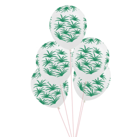 My Little Day ballonnen Green Leaves (5 stuks)