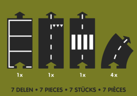 waytoplay | Uitbreidingsset Halfweg / Halfway (7-delig)