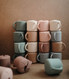 Mushie | Siliconen Snack Cup - Dried Thyme