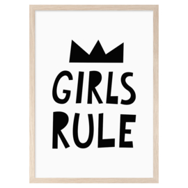 Mini Learners – Poster Girls Rule (A3)