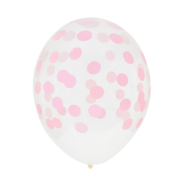 My Little Day Ballonnen Confetti Roze