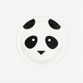 My Little Day | Papieren bordjes Mini Panda (8 stuks)