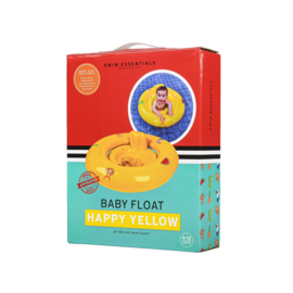 THE ESSENTIALS | Opblaasbaar Baby Zwemzitje Happy Yellow