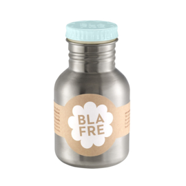 Blafre | Drinkfles RVS 300 ml (lichtblauwe dop)