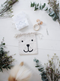 Tellkiddo | Small Fabric Bag Bear