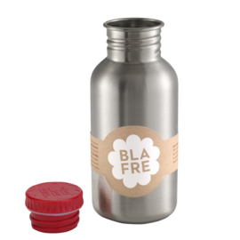 Blafre | Drinkfles RVS 500 ml (rode dop)