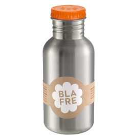 Blafre Drinkfles RVS 500 ml (oranje dop)