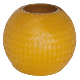 Handed By vaas Bowl 25 cm (grijsgroen)