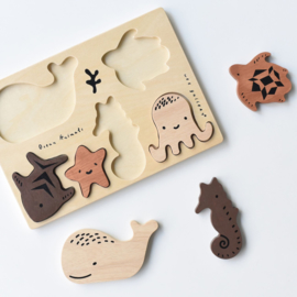 Wee Gallery | Houten Puzzel Ocean Animals