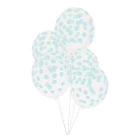 My Little Day Confetti Ballonnen Mint