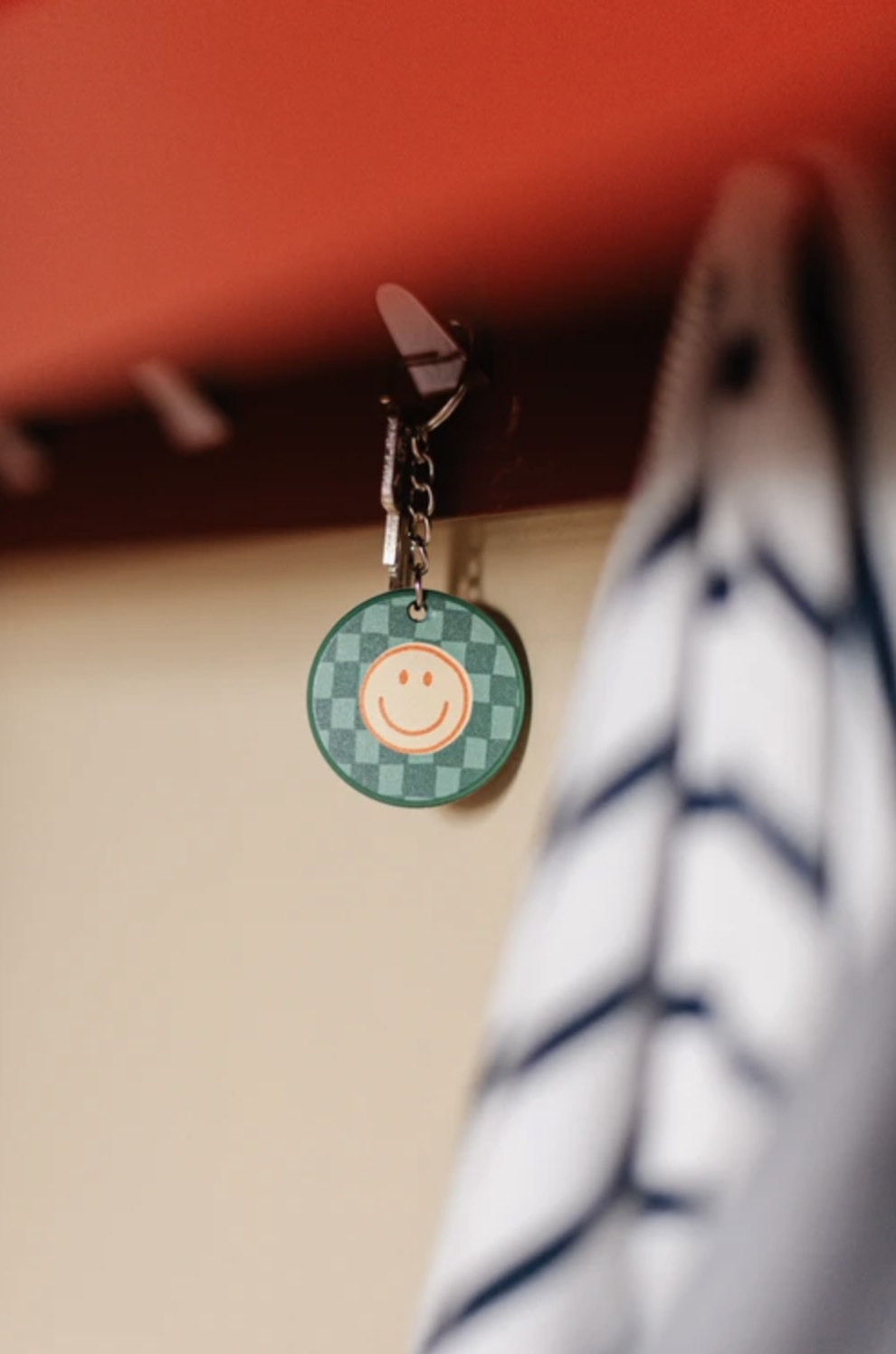 Sleutelhanger Smiley