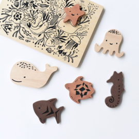 Wee Gallery | Houten Puzzel Ocean Animals