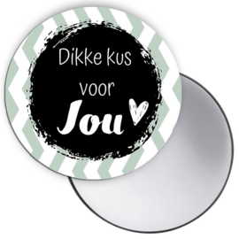 Esva Design | Spiegeltje Dikke Kus Voor Jou