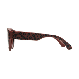 VanPauline | Zonnebril Red Leopard (voor kids 1-3 jaar)