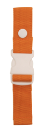 Sticky Lemon | Universele borstriem / Chest Strap Farmhouse Checkerboard (carrot orange)